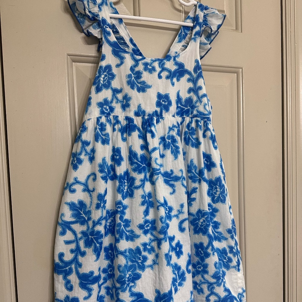 Blue Floral Dress from Ro's Garden